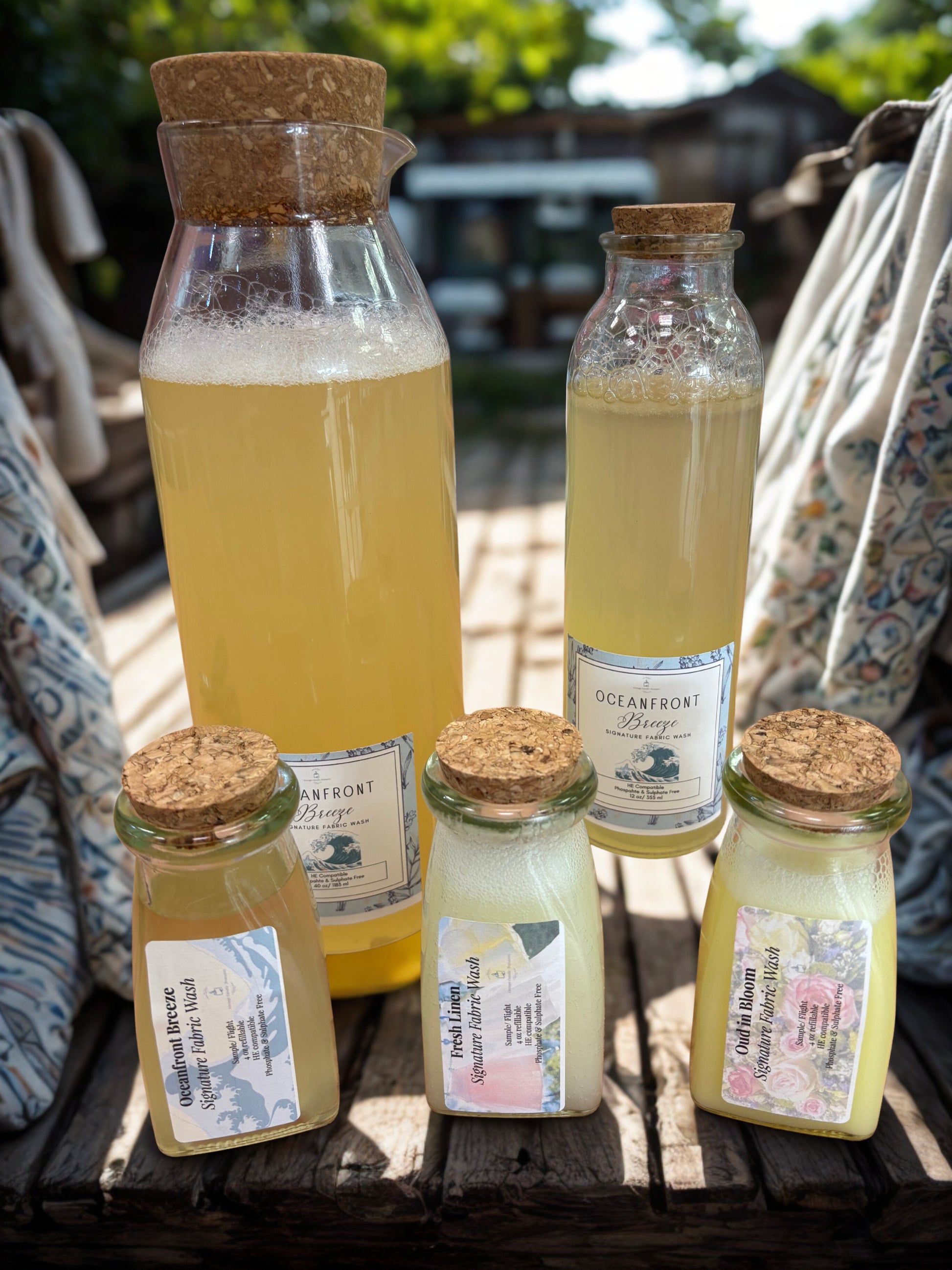 Beyond the Flame Candle & Fabric Wash Pairings