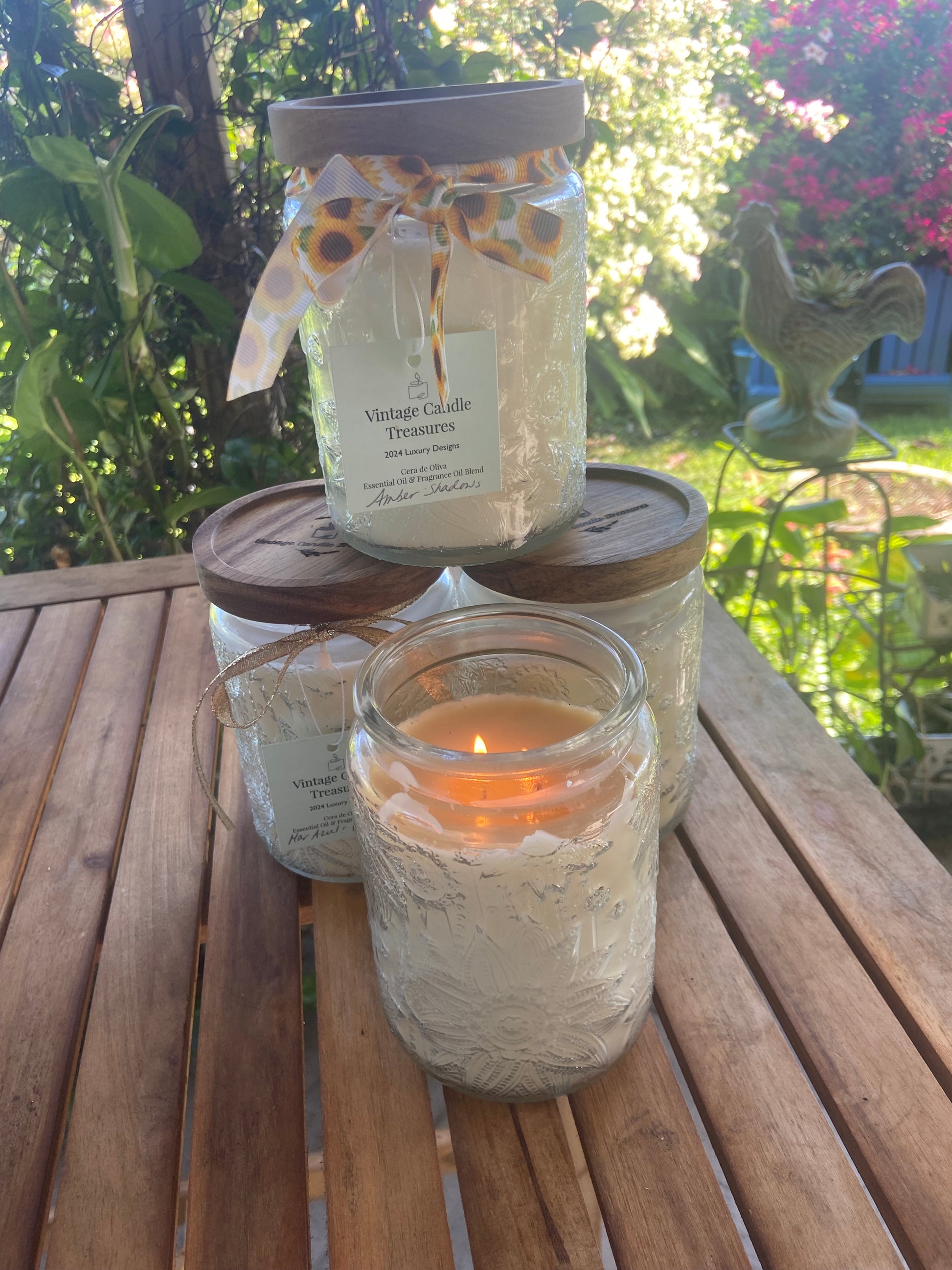 Farmers Market Sunflower Jars