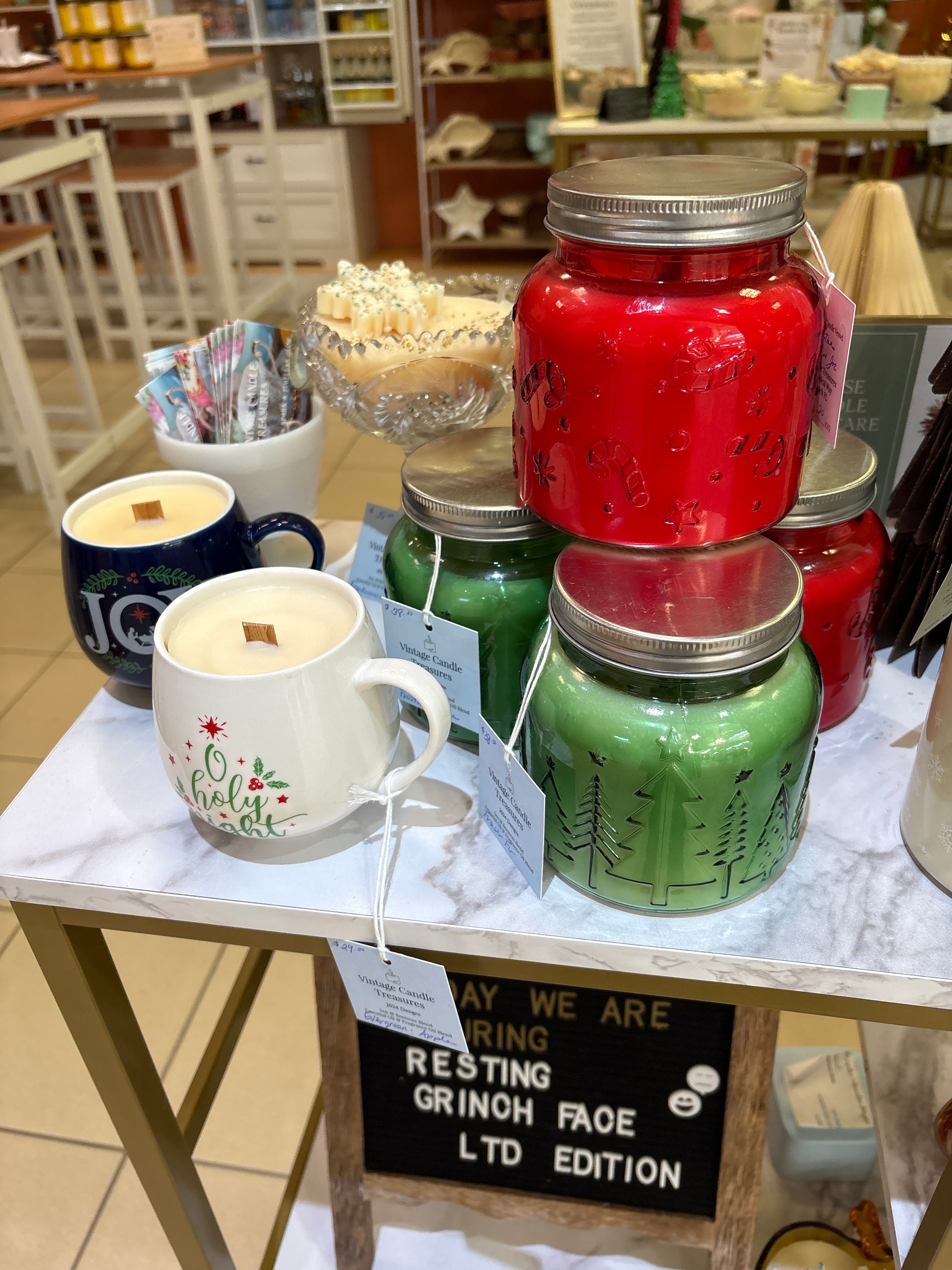 Ready-To- Go Christmas Candles