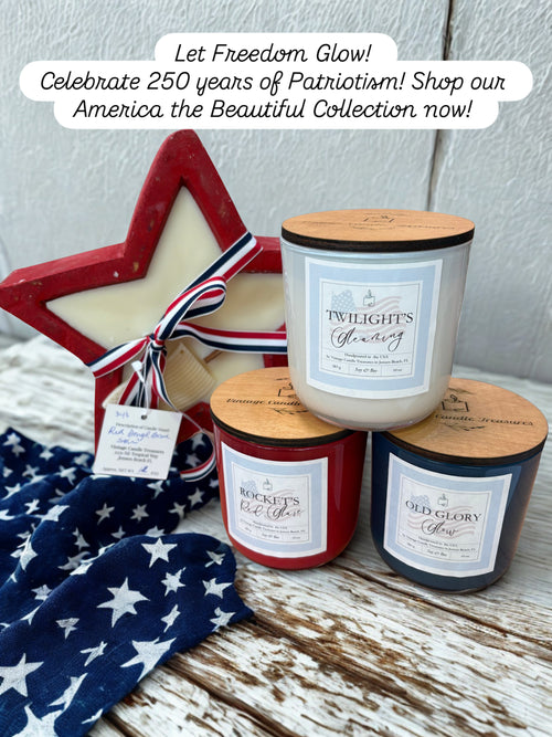 AMERICA THE BEAUTIFUL:  "Land of the Free" & "Home of the Brave" Vintage Serafina Collection.