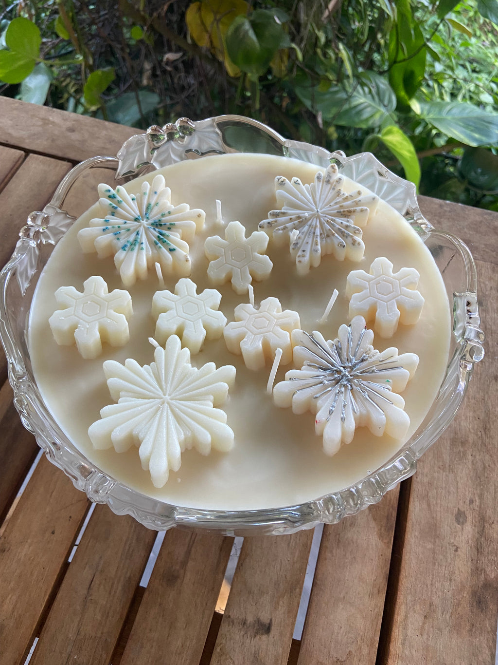 “Poinsettias & Snowflakes” December Candle of the Month