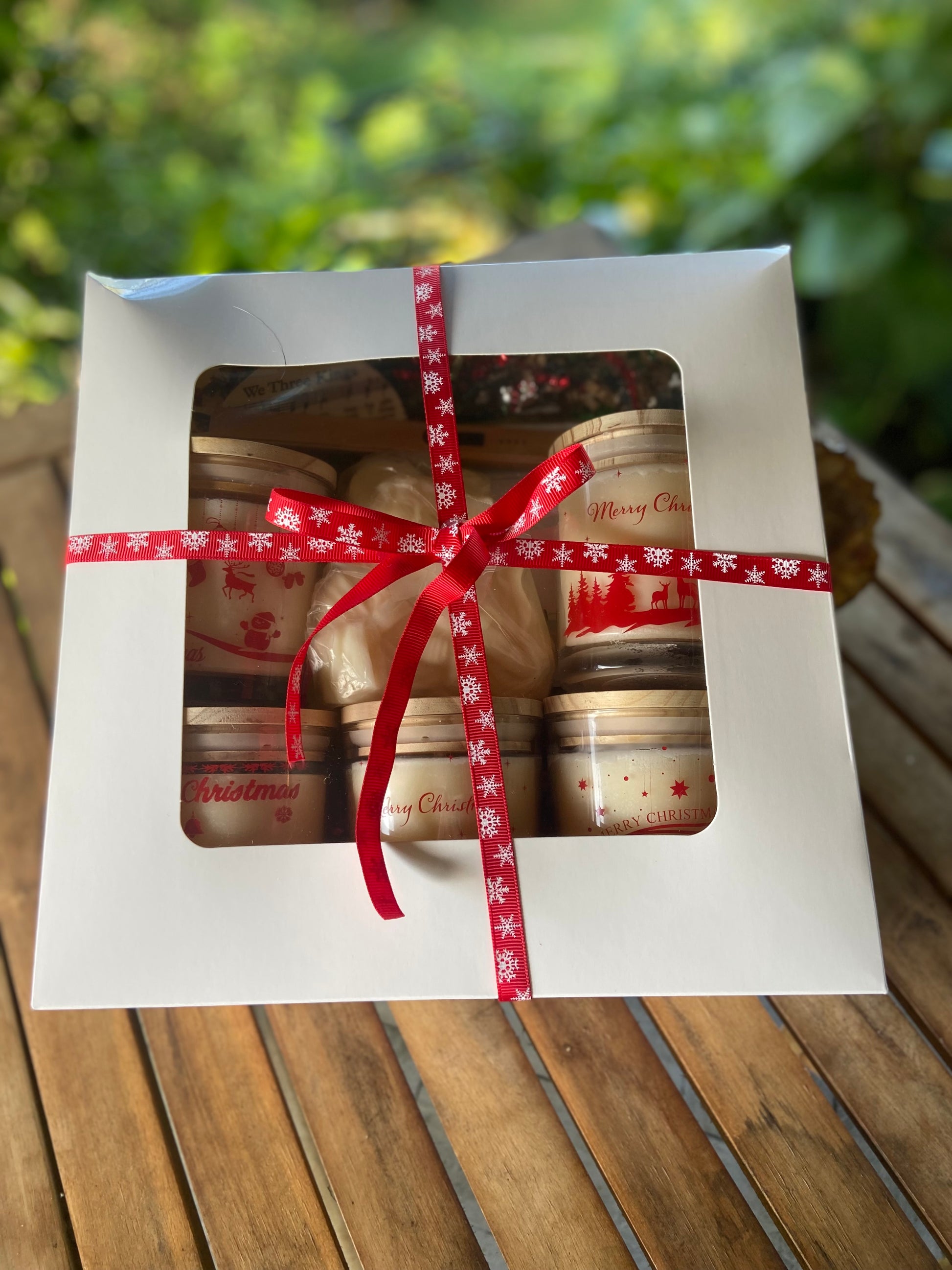 Merry & Bright Christmas Candle Set