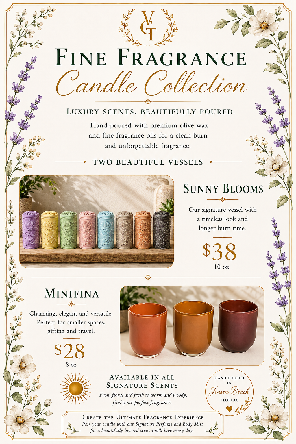 Fine Fragrance Candle Collection