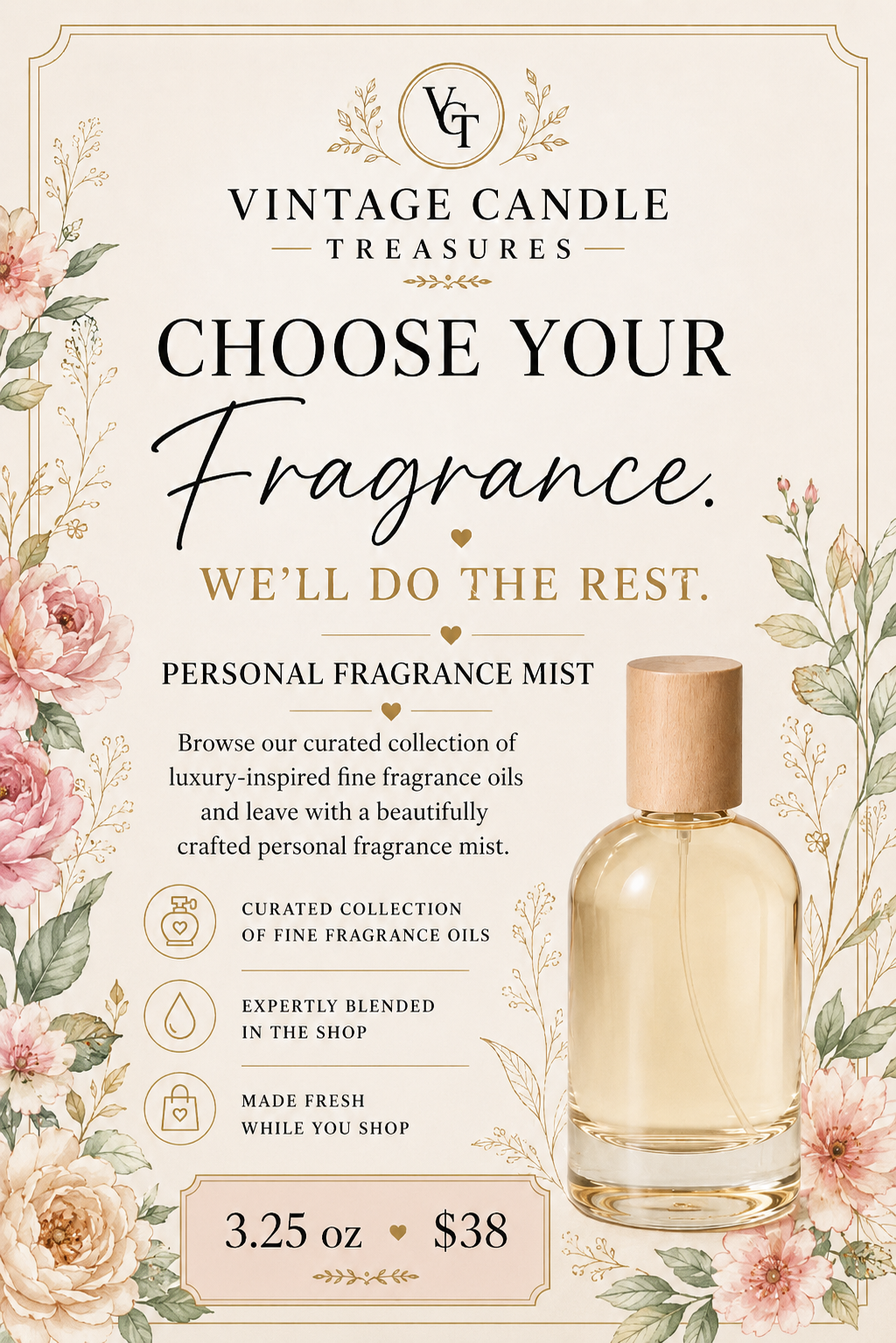 Luxury Personal Fragrance Mist Collection