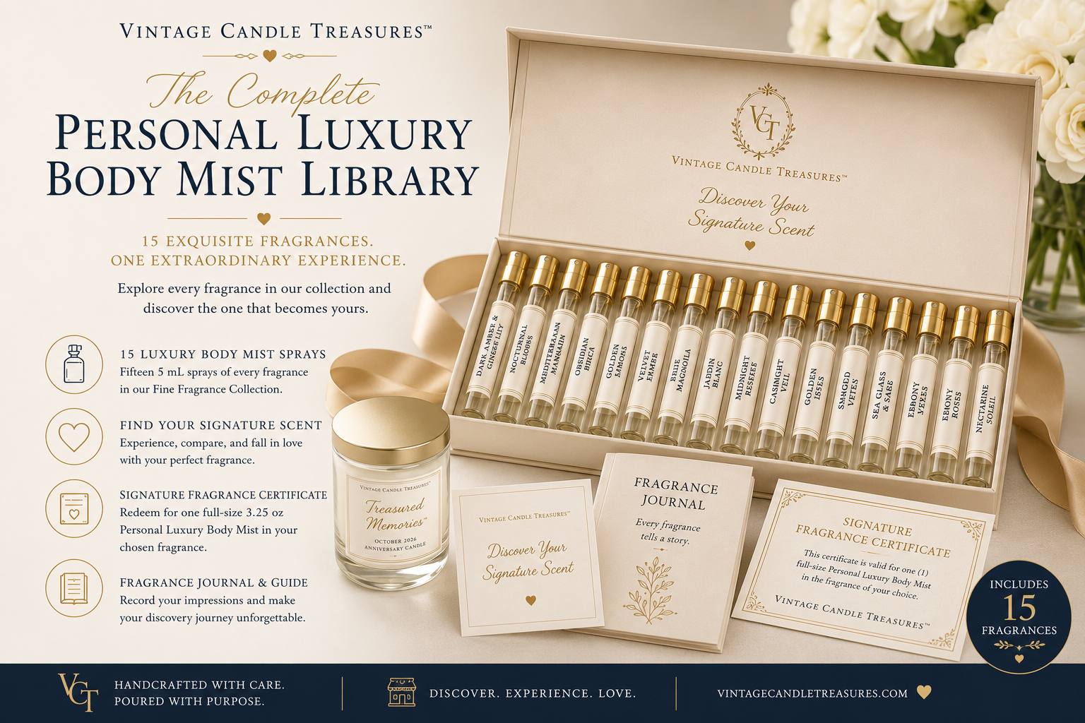 Personal Luxury Body Mist – Complete Fragrance Library