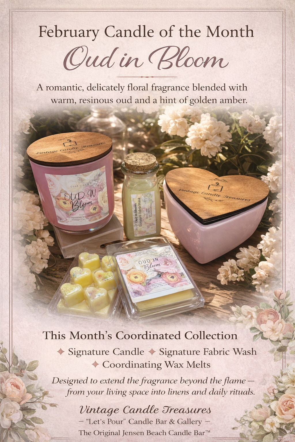 February 2026 Candle of the Month - Oud in Bloom
