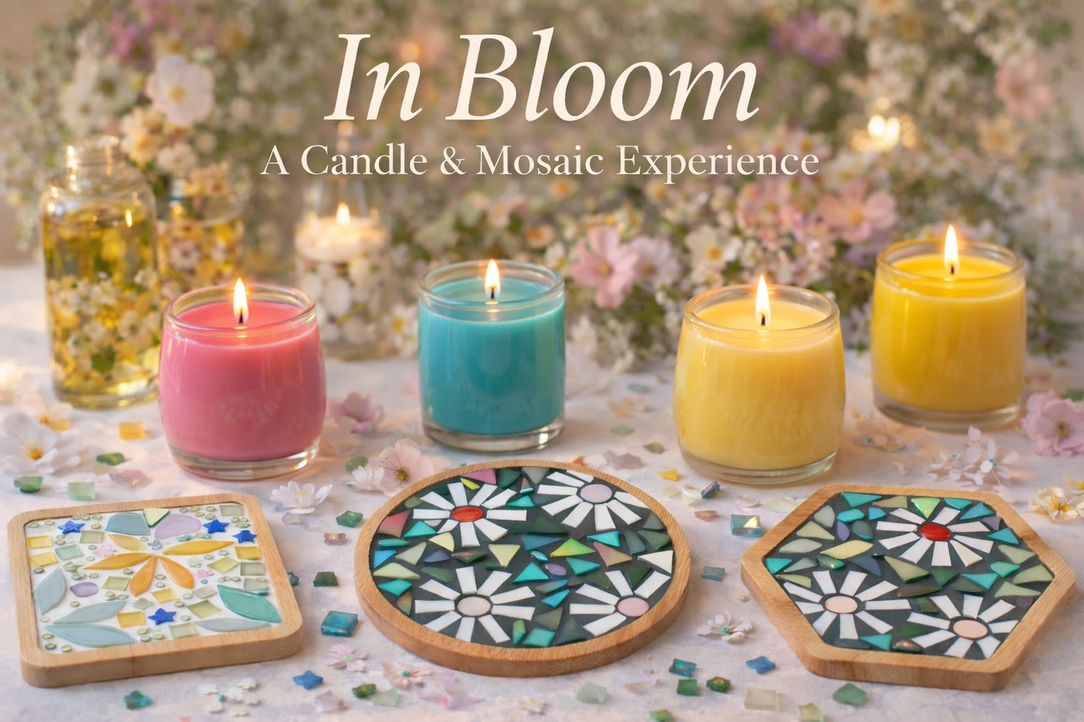 In Bloom: A Candle & Mosaic Experience March 22