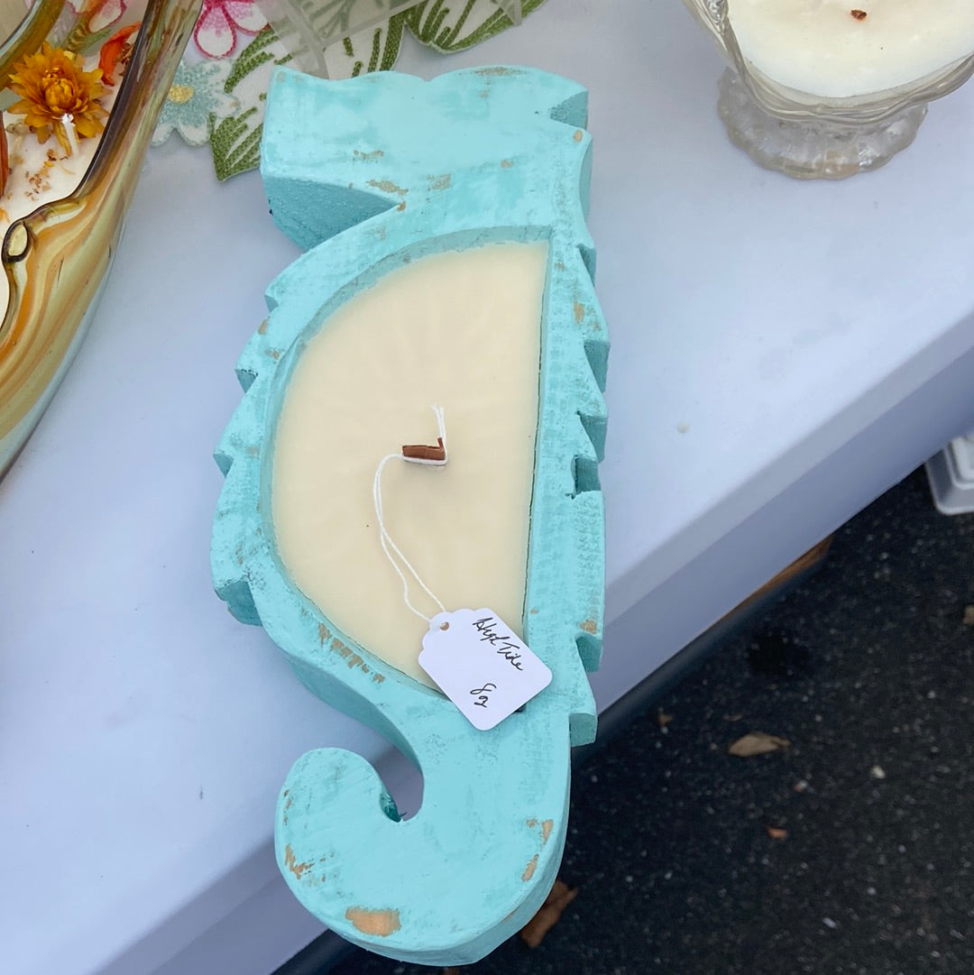 Seahorse dough bowl