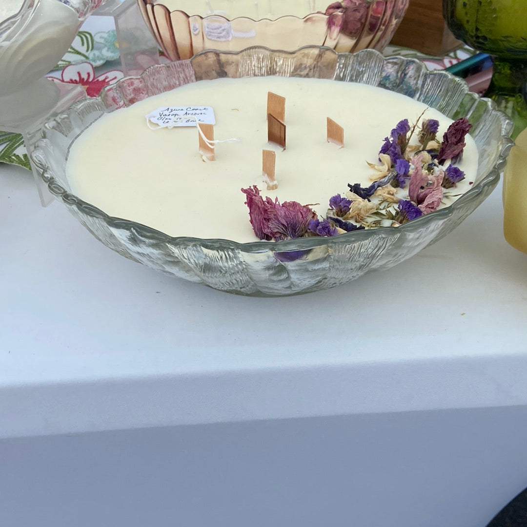 Arcoroc Glass Flower Lettuce Bowl
