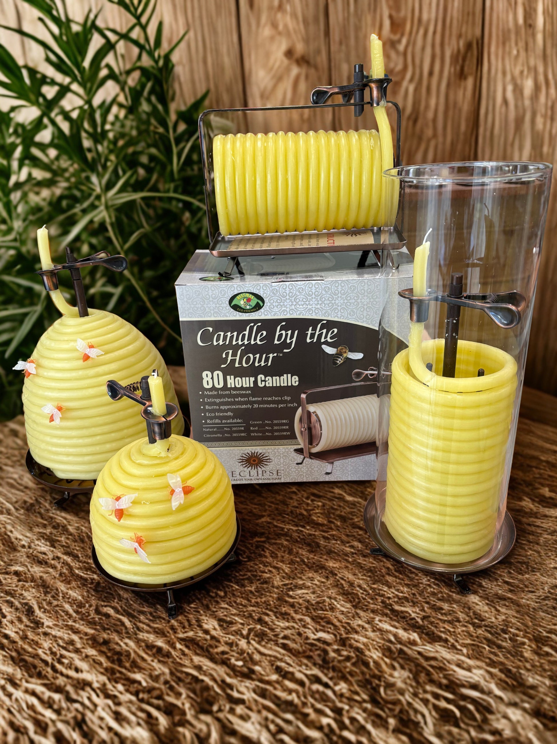 Candle By the Hour- Beeswax