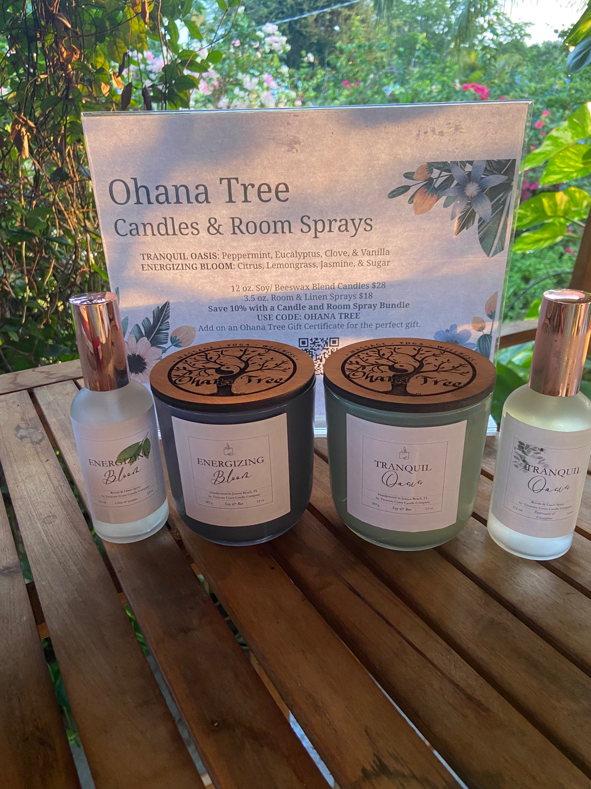 Ohana Tree Candles & Room Sprays