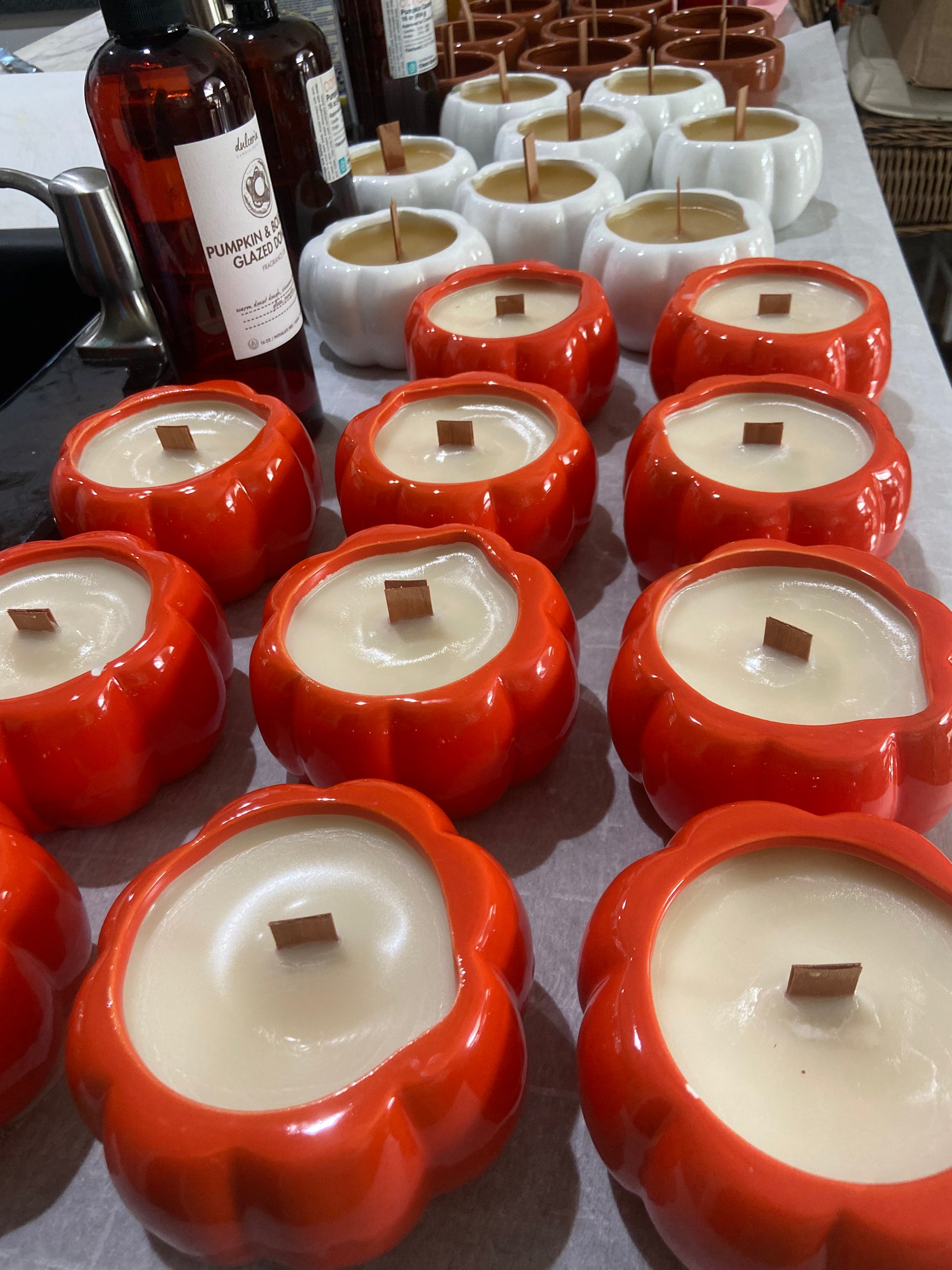 Pumpkin& Acorn Candle Collection