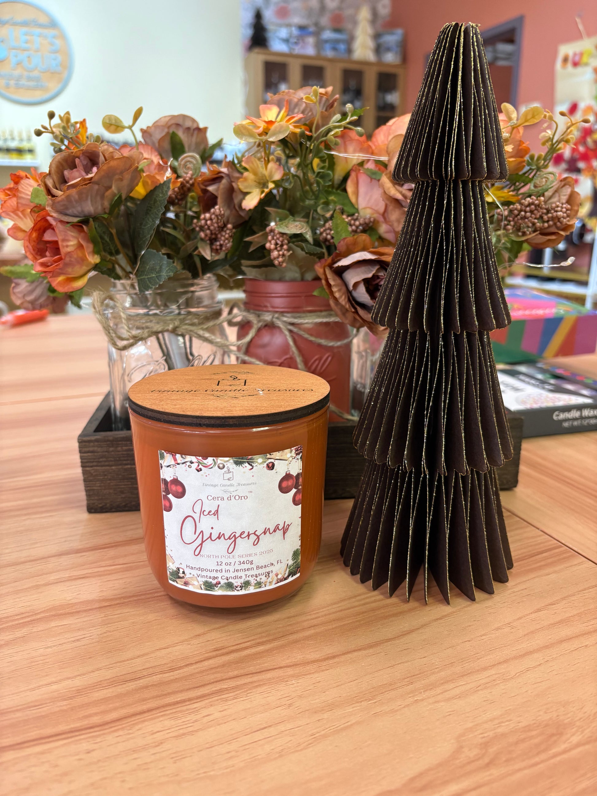 Iced Gingerbread Candle Making & Mini Gingerbread House Workshop