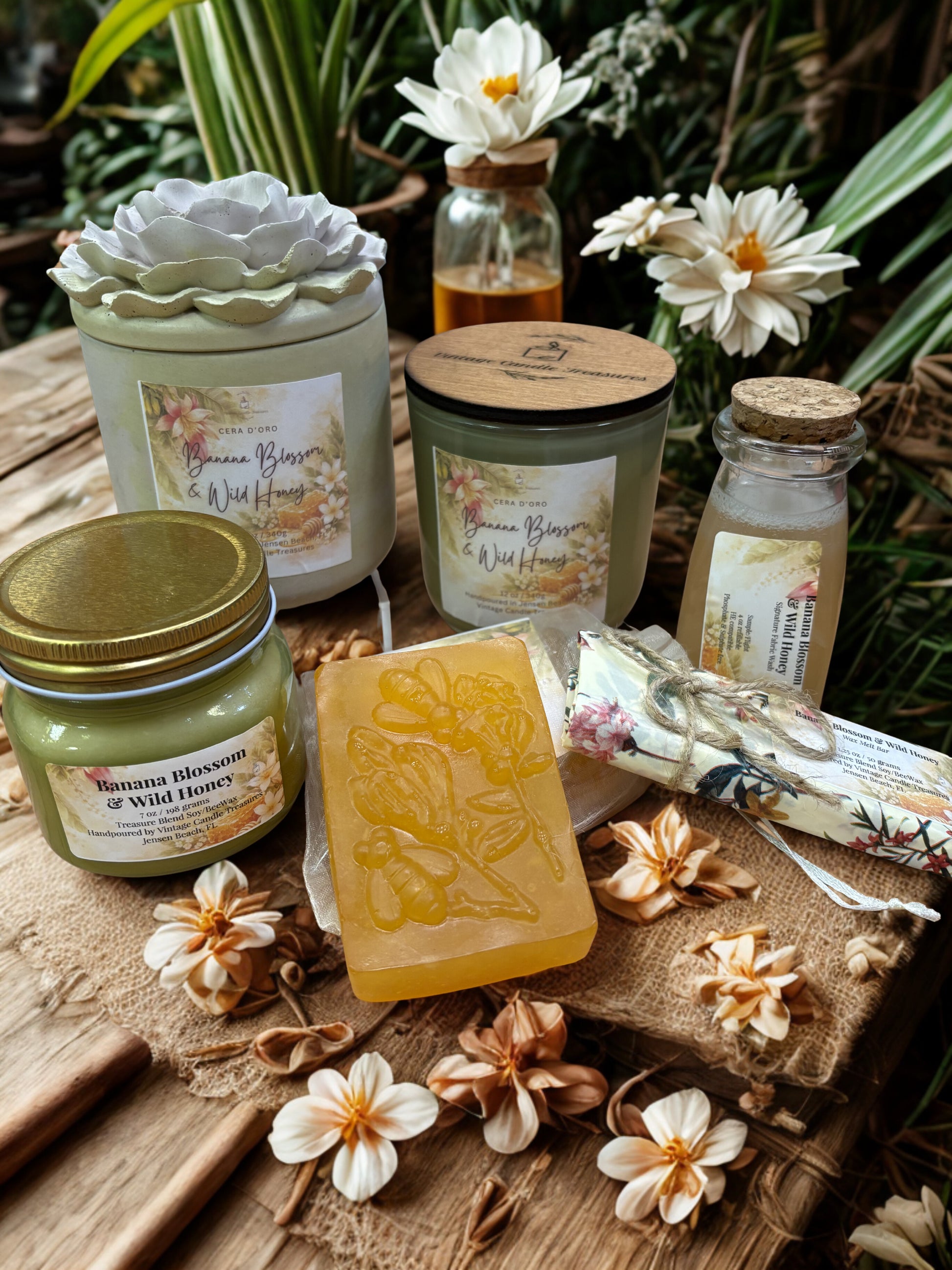 March 2026 Candle of the Month - Banana Blossom & Wild Honey
