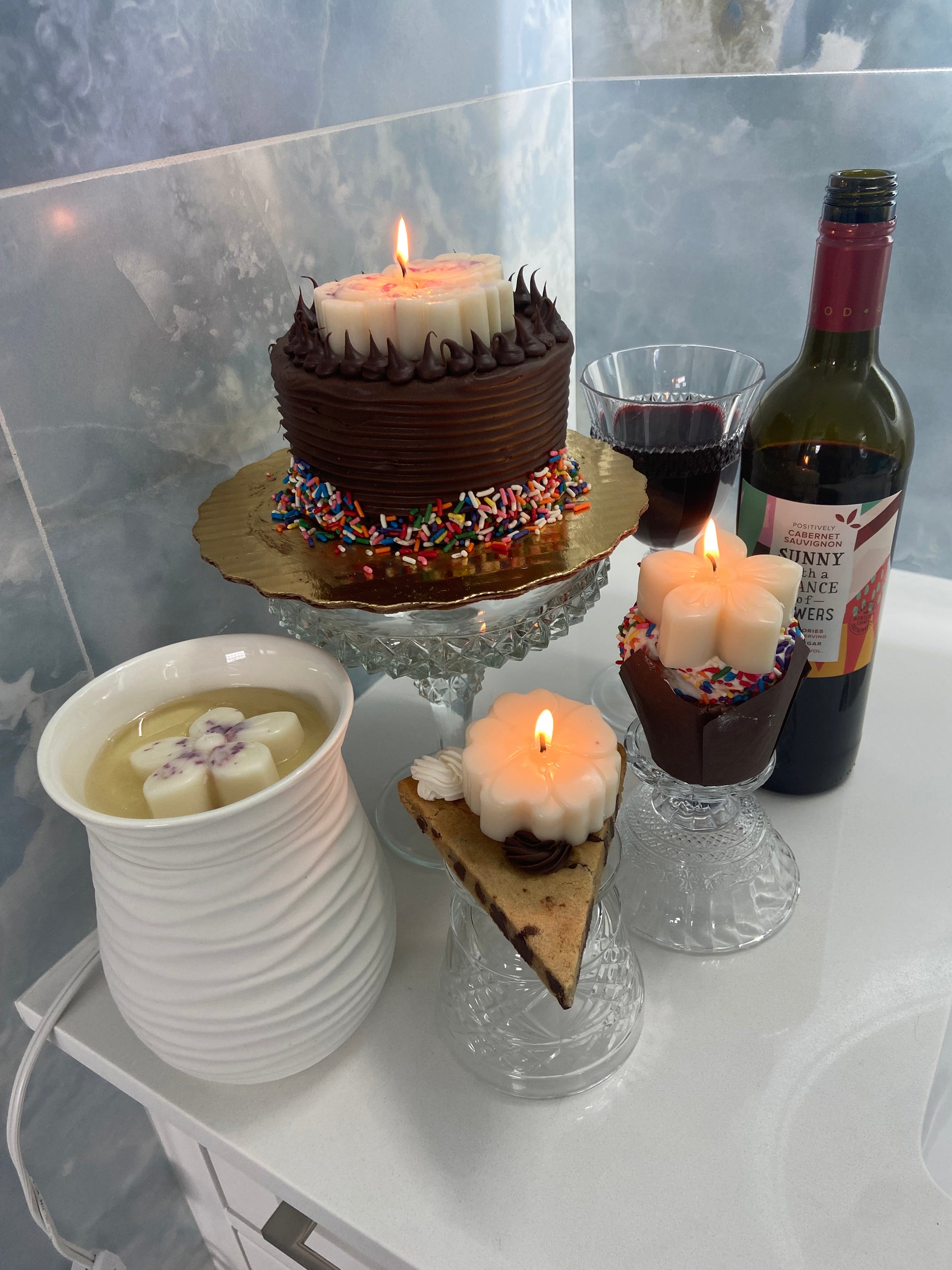 NEW "Petal2Melt" Birthday Cake Candles