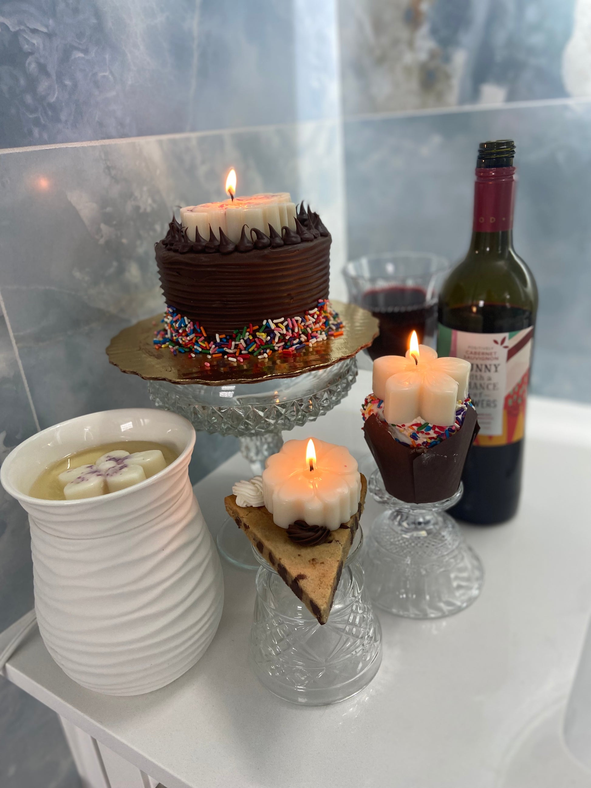 NEW "Petal2Melt" Birthday Cake Candles