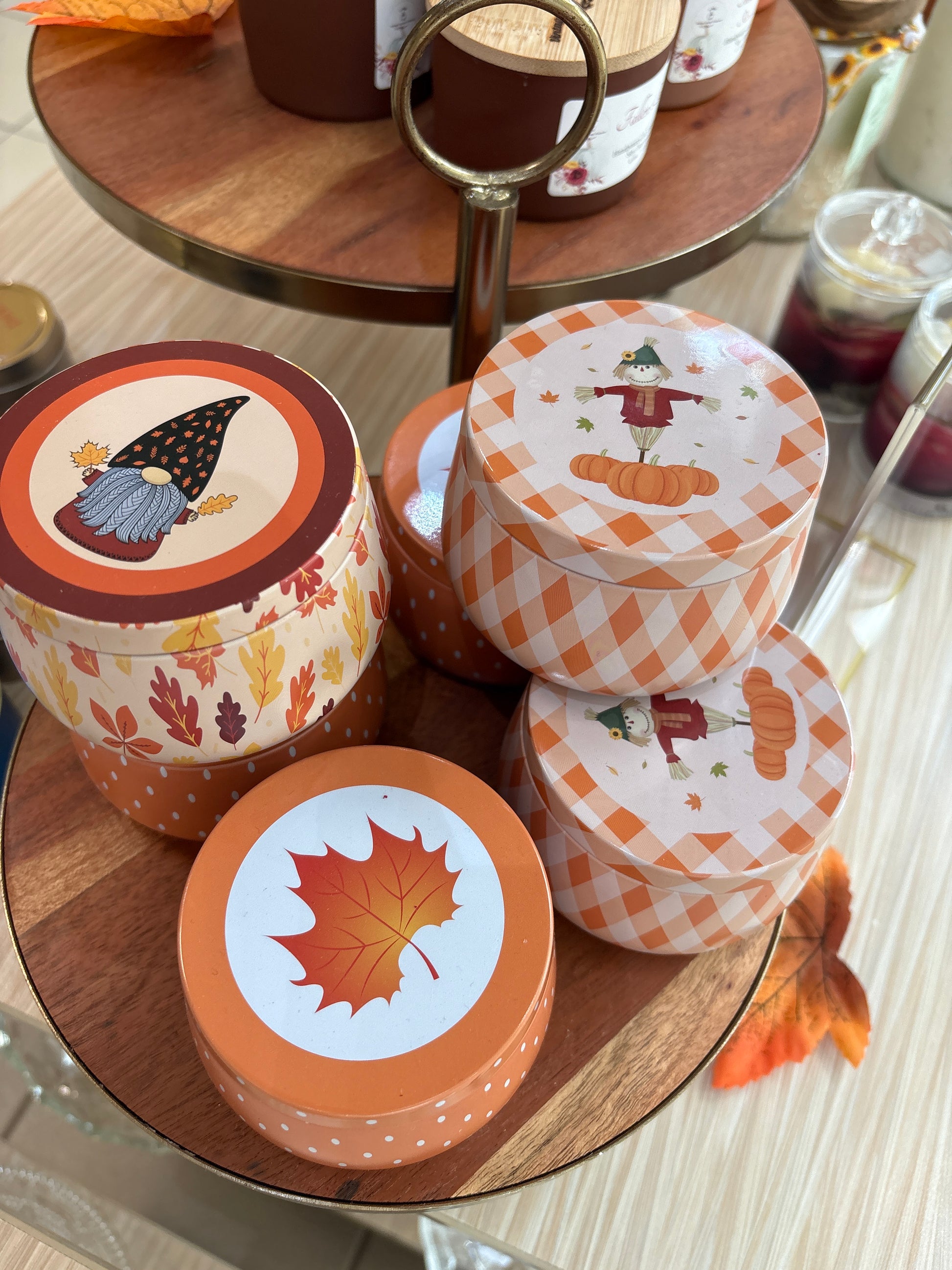 Hello Autumn Glass & Tin Collection